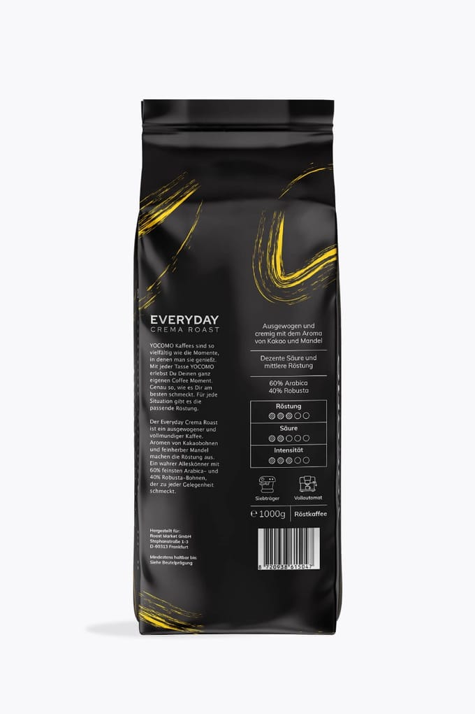 YOCOMO Everyday Crema Roast 1kg