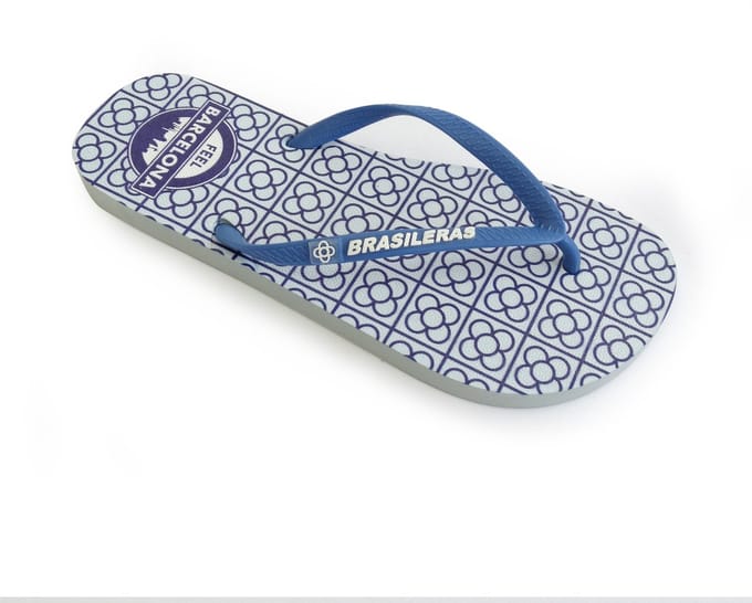 Brasileras Slippers dames- Blauw- 40/41