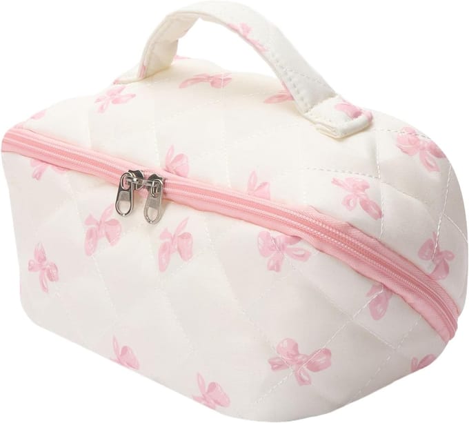 Famanu – Schattige beauty make-up tas, multifunctionele organizer voor thuis, school en reizen