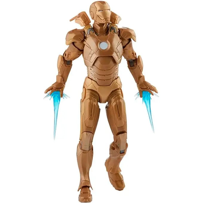 Beeldje Hasbro Marvel The Infinity Saga Iron Man 3 Happy Hogan and Iron Man Mark XXI
