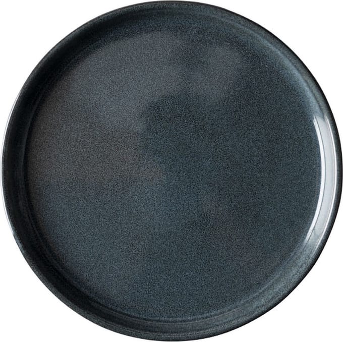 Dutch Rose Serenity Borden - Ø 18,5cm - Stoneware Handgemaakt - Blauw