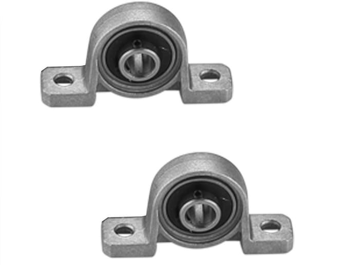 8 mm verticale binnenbussen voor staande lagers - 2 stuks