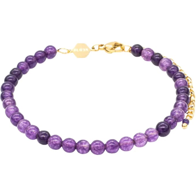 Amethist stenen armband voor dames Sloya Serena