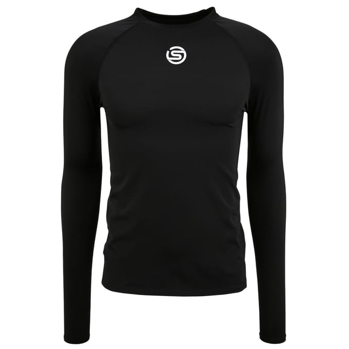 Skins Heren Series-1 Regular Base Layer Top met lange mouwen (Zwart)