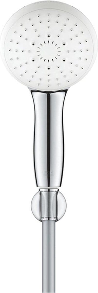 Grohe Tempesta 110 Handdoucheset - diameter 11cm - 3 straalsoorten - 7.4l/min - niet verstelbaar - 150cm - chroom