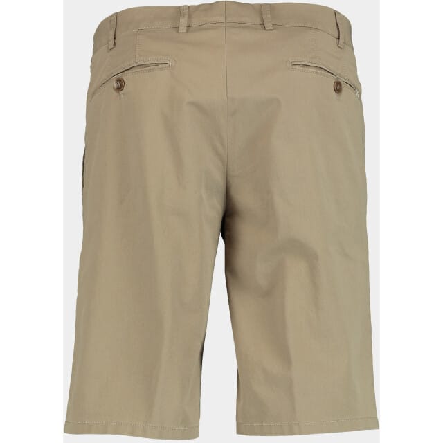Meyer Bermuda B-Palma Modern Cotton Twill Gabardine Stretch Taupe / male