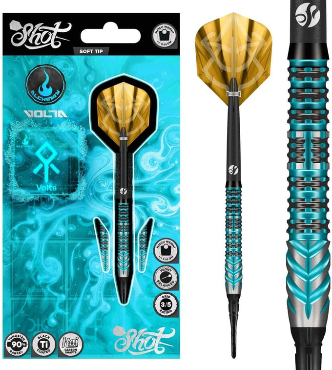 Shot Alchemy Volta 90% - Soft Tip Darts