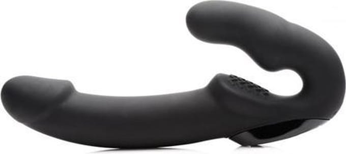 Urge Strapless Strap-On Vibrator - Zwart