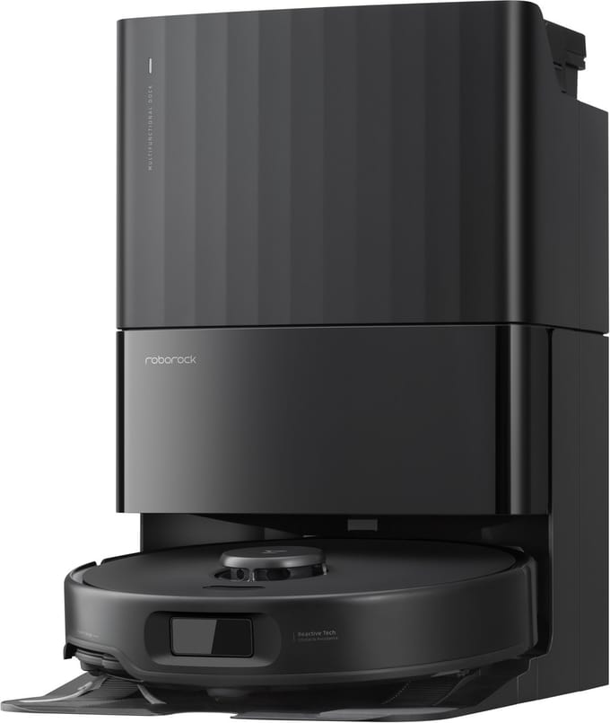 Roborock Qrevo 5AE Noir – Robotstofzuiger met dweilstation – 12000 Pa