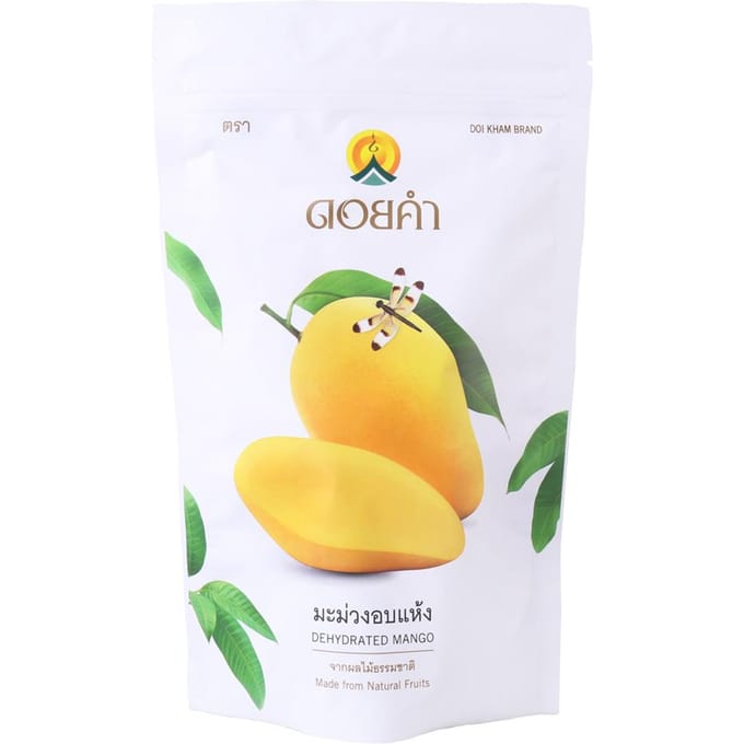 Doi Kham Gedroogde Mango 140 g. x 1 / 3 / 6 / 12 st 140 g. white