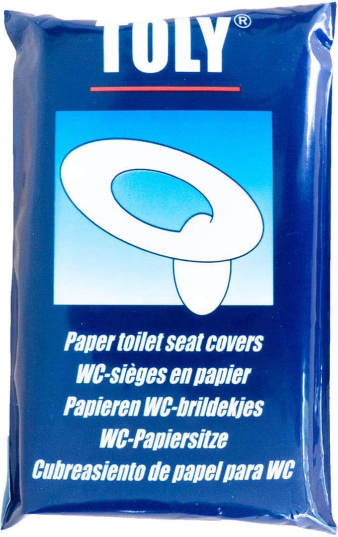 Toly WC-brildoekjes - 10 Stuks - Papier