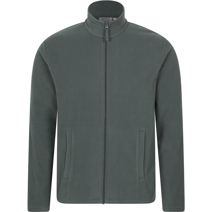 Mountain Warehouse Heren Raso Full Zip Fleece Top (Groen)