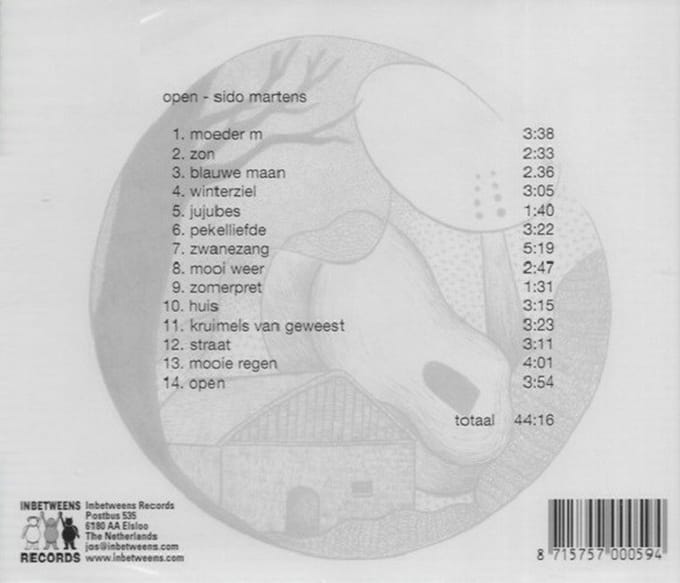 Sido Martens - Open (CD)