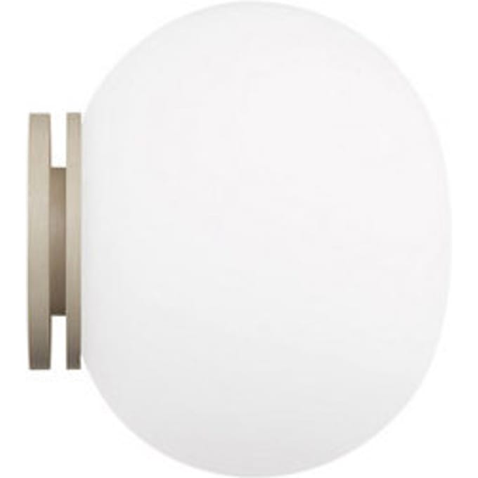 Flos - Glo-Ball Mini wand- & plafondlamp - voor montage op spiegel - wit