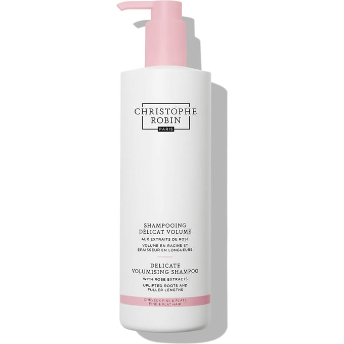 Christophe Robin Delicate Volumizing Shampoo with Rose Extracts 500 ml
