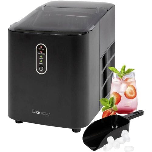 Clatronic EWB 3798 -IJsblokjesmachine - IJsblokjesmaker - 1.1 Liter - zwart