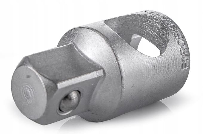 Adapter 3/8" x 1/2" CrV Staal