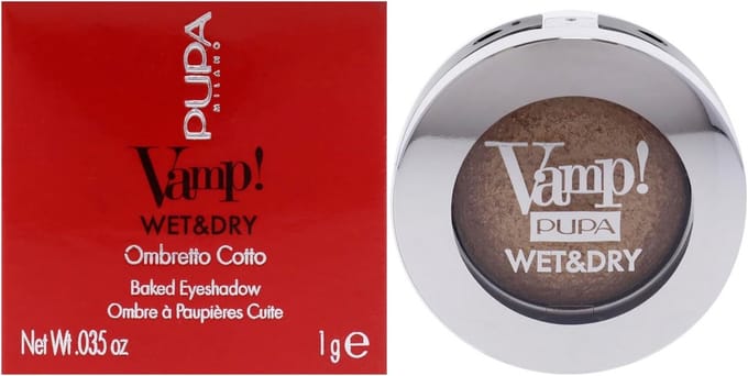 Oogschaduw Wet & Dry - Intense Kleur & Parelmoer Finish - Goud