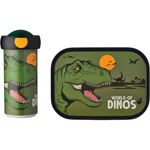 Mepal Campus Lunchset - Dino, Lunchbox met Bento Box en Schoolbeker