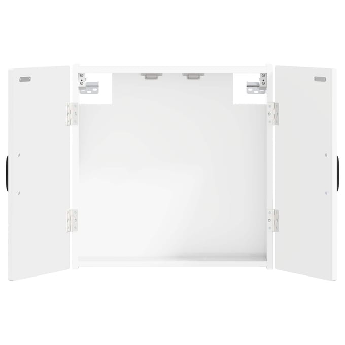 vidaXL - Dartbord - Kabinet - HAARLEM - Hoogglans - Wit - 52,5 - x - 10,5 - x - 53,5 - cm