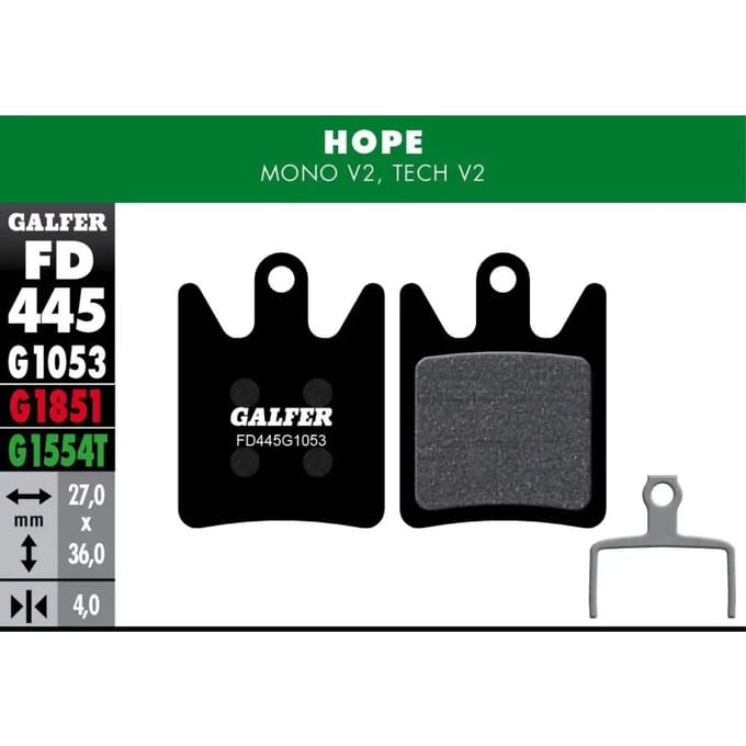 Remblok Galfer Hope Mono V2, Tech V2