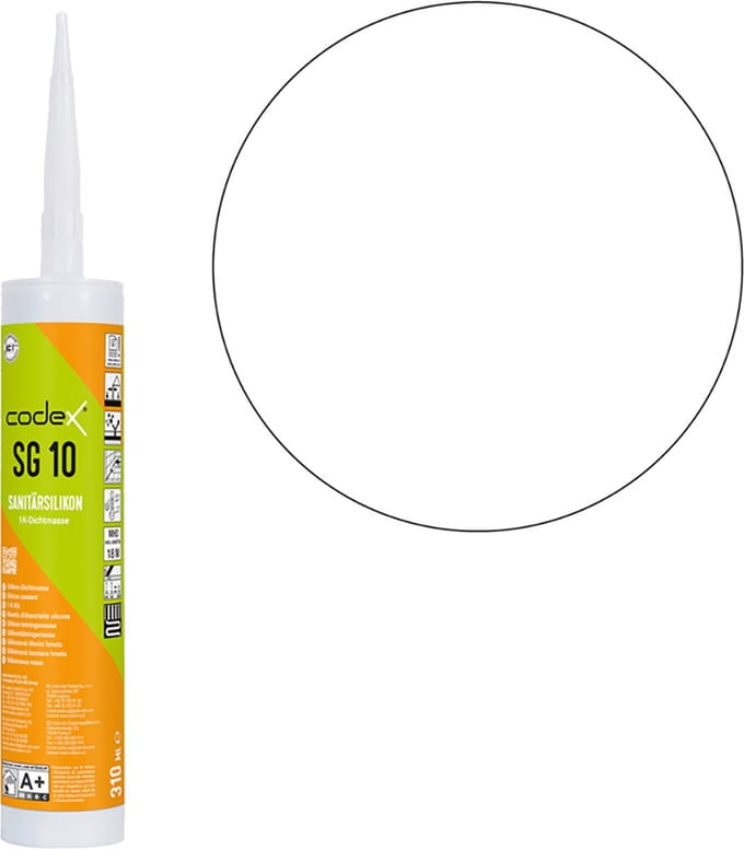codex SG 10 briljant wit / 310 ml