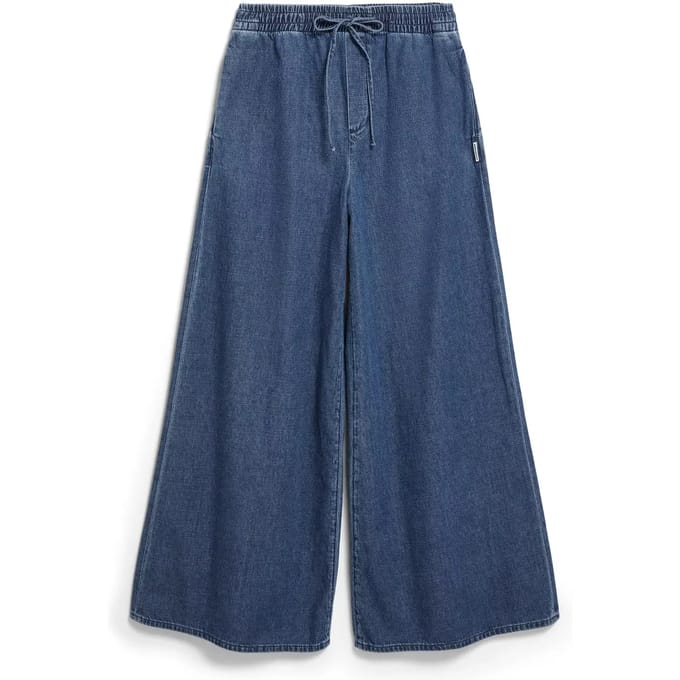 Loose fit broek van mix van katoen en lyocell model 'KELAANI'