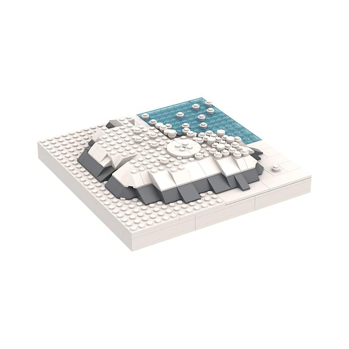 MOC Base Briques Sapin Hivernal Blocs de Construction Jouets Kit Pour Cadeau de Noël Juguetes