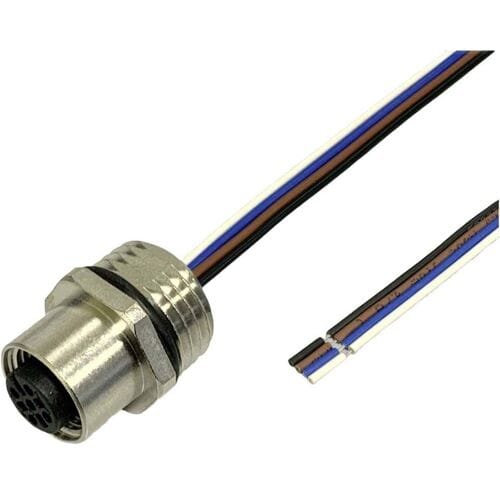 BKL Electronic 2703007 Sensor/actuator inbouwbus M12 Aantal polen (sensoren): 4 0.5 m 1 stuk(s)