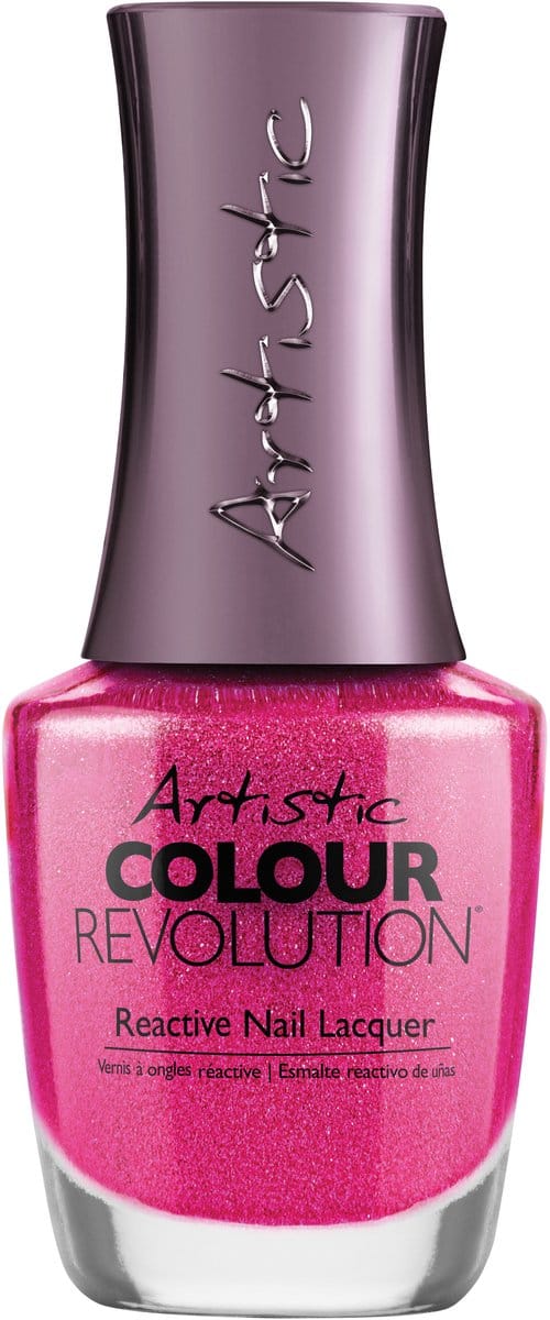 Artistic Nail Design Colour Revolution 'Totally Hypnotized' (Fuchsia Shimmer)