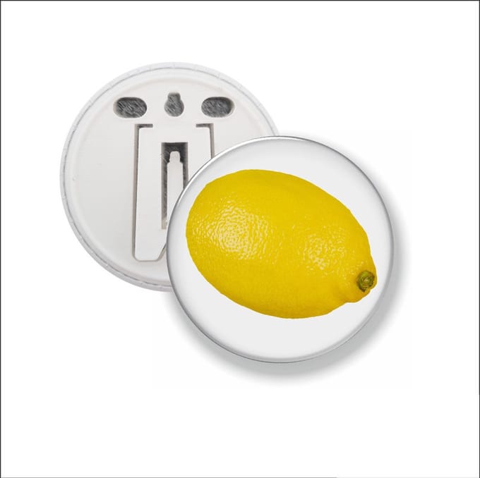 Button Met Clip - Citroen
