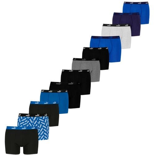 Puma Boxershorts Promo 12-pack - Blue Combo - Maat S