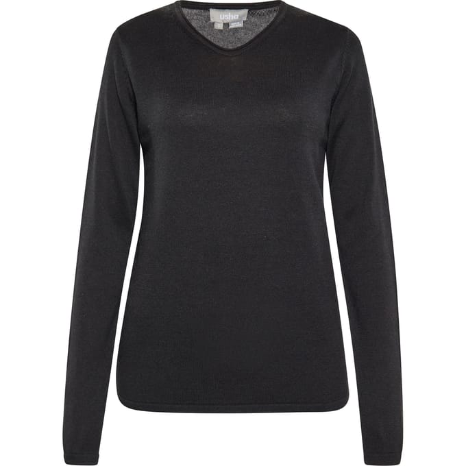 usha Jumper Dames zwart