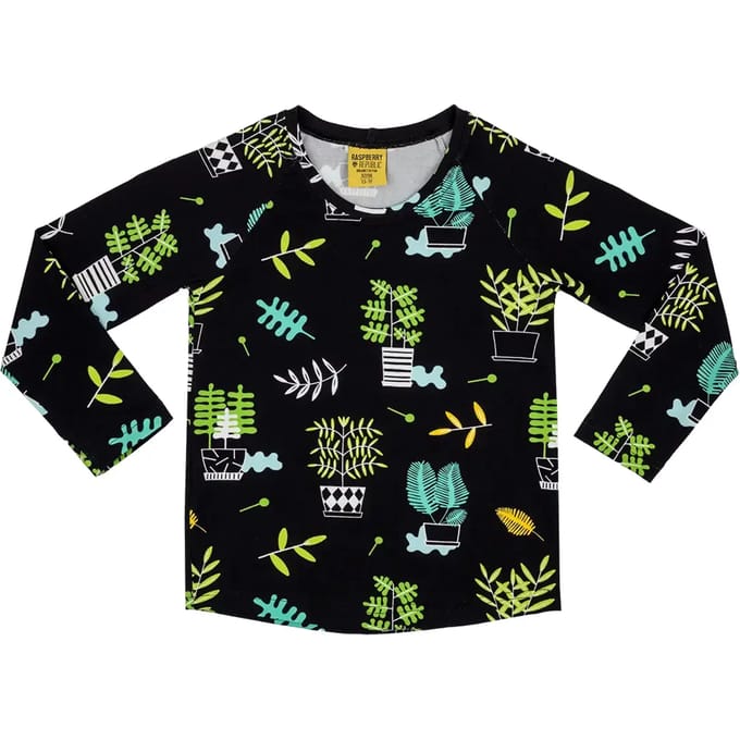 Meisjes-T-shirt met lange mouwen Raspberry Republic