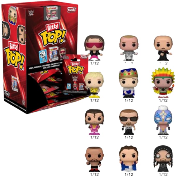 Funko Bitty Pop WWE Mini Figuren – Assorti