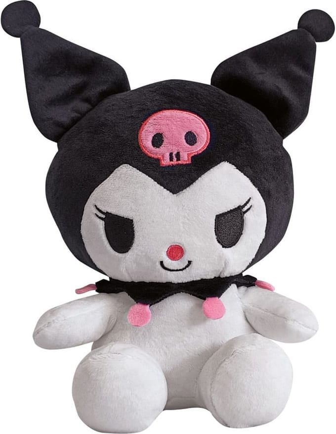 Joy Toy (IT) Sanrio Knuffel Figure Kuromi 24 cm Knuffeles