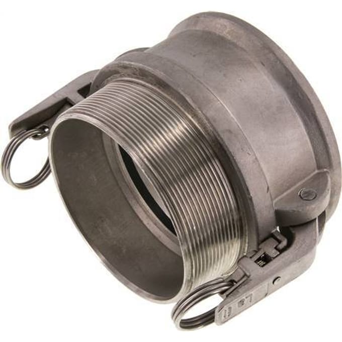 Camlock DN 90 (4'') Veiligheid Koppeling RvsR 4'' met buitendraad Type B MIL-C-27487