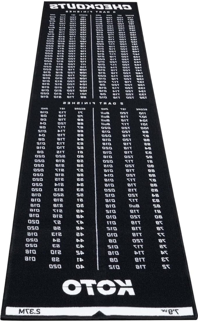 Carpet Checkout Dartmat 237x60cm - KOTO Carpet