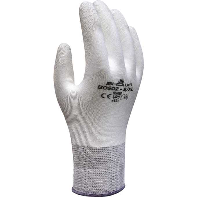 Griphandschoen Showa B0502 S wit