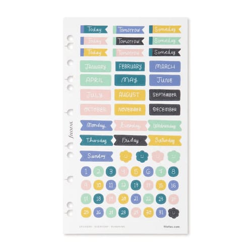 Filofax stickers - everyday planning