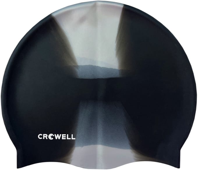 Crowell Badmuts Zwem Siliconen Multi Flame Zwart-Grijs kol.16
