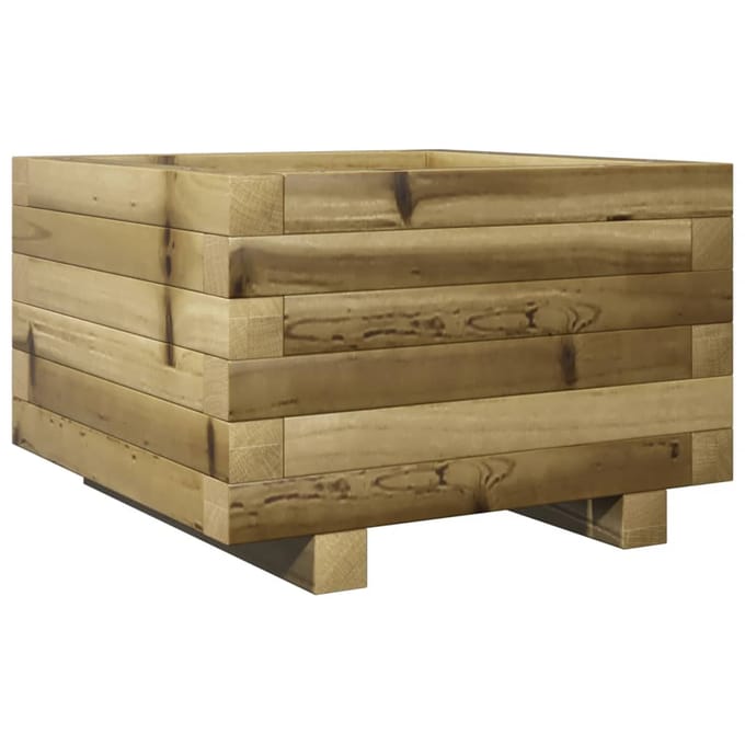 vidaXL - Plantenbak - 40x40x26,5 - cm - geïmpregneerd - grenenhout