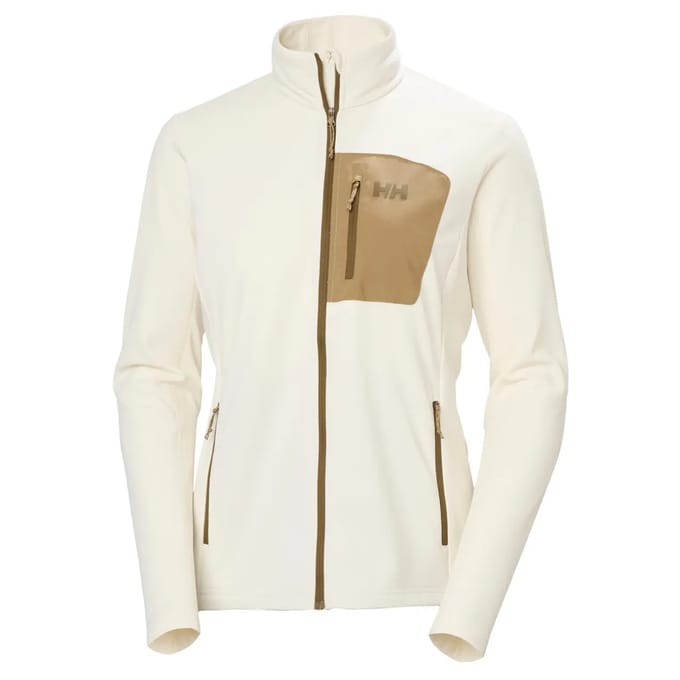 Helly Hansen Versalite Fleece Met Volledige Rits Wit S Vrouw