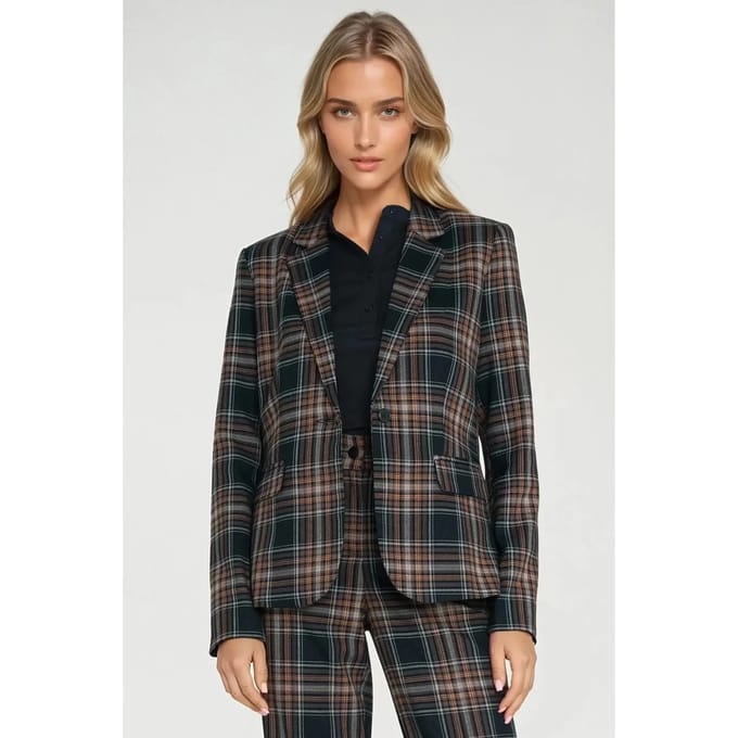 Gecheckt damesblazer Nife