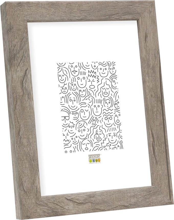 Deknudt Frames fotolijst S45RH7 - grijs-beige - hout - 10x20 cm