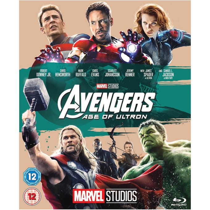 Avengers: Age Of Ultron (Blu-ray) Import geen NL ondertiteling