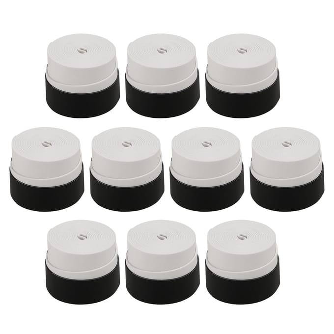 Tennisracketgrepen Antislip Badmintonracketgrepen Trillingsovergrip Zweetband 10pcs