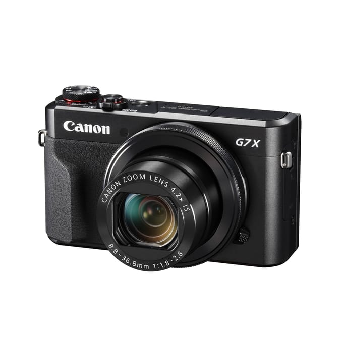 Canon PowerShot G7X Mark II zwart