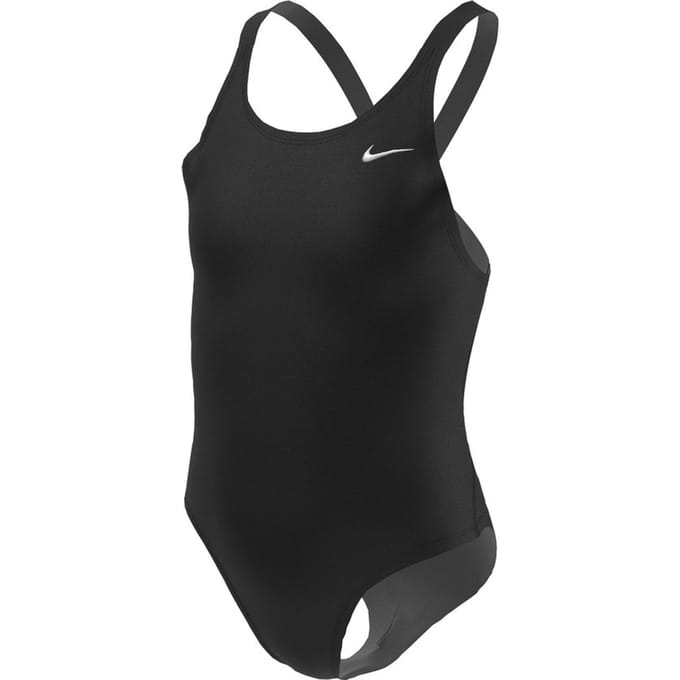 Nike Maat XL Meisjes Badpak Hydrastrong Solid Fastback Zwart