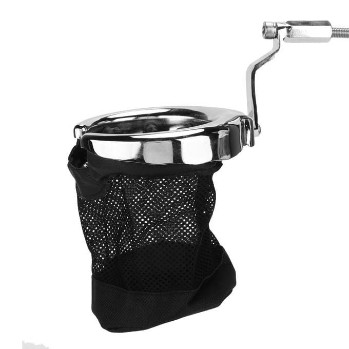 Porte-gobelet Pliable Support de Boisson Râtelier à Boissons Accessoire de Moto Remplacement pour Goldwing GL black
